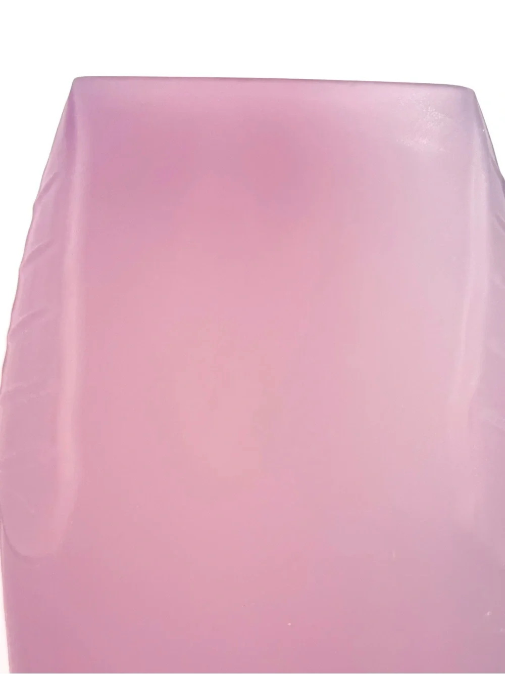 Vintage Art Deco Amethyst Purple Satin Glass 10” Botanical Vase 1940's - Picture 7 of 16
